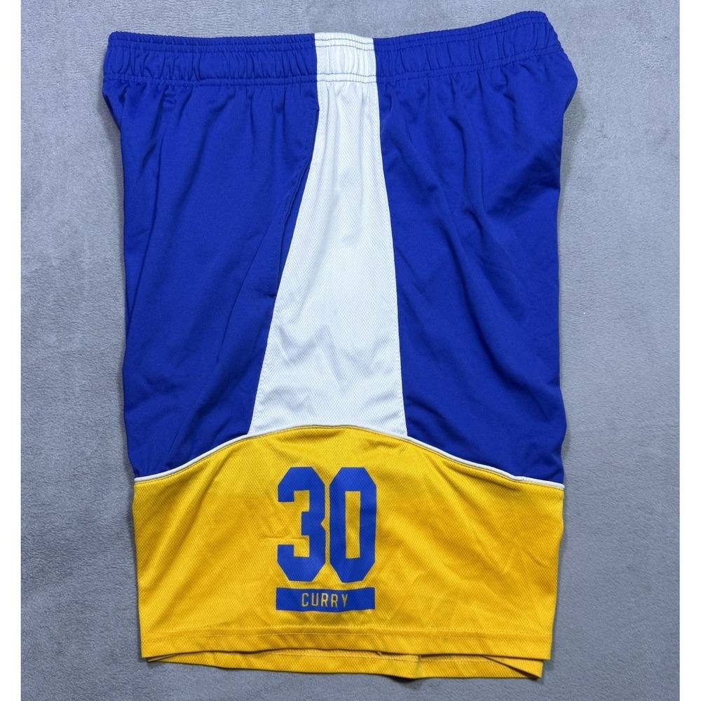 NBA Golden State Warriors Stephen Curry #30 Shorts Mens XL Athletic Training - Picture 6 of 9
